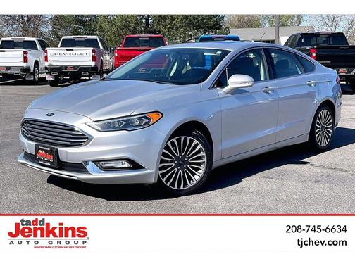 Ingot Silver 2017 Ford Fusion Titanium
