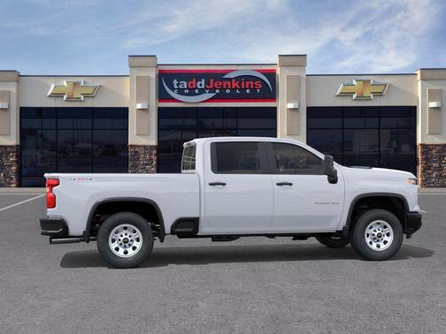 Summit White 2026 Chevrolet Silverado 3500 WT