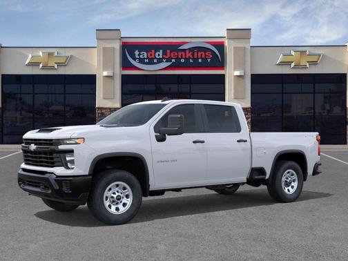 Summit White 2026 Chevrolet Silverado 3500 WT