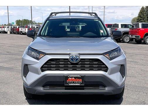 Silver Sky Metallic 2021 Toyota RAV4 Hybrid LE