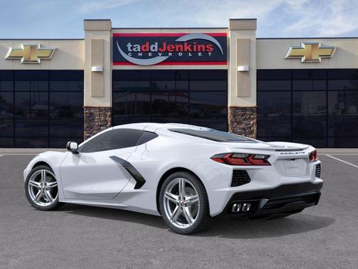 Arctic White 2026 Chevrolet Corvette Stingray w/1LT