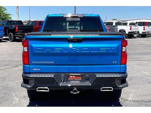 Glacier Blue Metallic 2024 Chevrolet Silverado 1500 LT Trail Boss