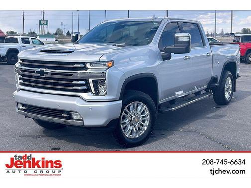 Silver Ice Metallic 2022 Chevrolet Silverado 3500 High Country