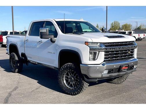 Summit White 2022 Chevrolet Silverado 3500 LTZ