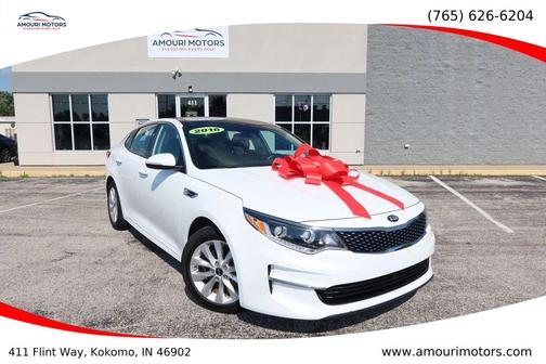 Snow White Pearl 2016 Kia Optima EX