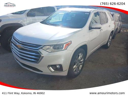 White 2021 Chevrolet Traverse High Country
