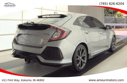 Lunar Silver Metallic 2018 Honda Civic Sport Touring