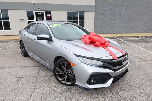 Lunar Silver Metallic 2018 Honda Civic Sport Touring