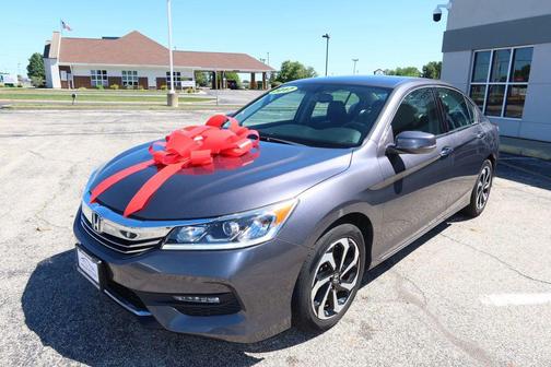 Gray 2017 Honda Accord EX-L