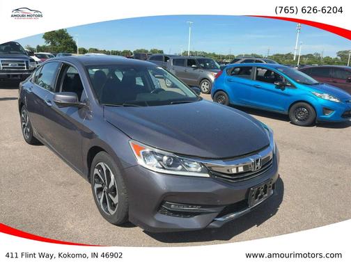 Gray 2017 Honda Accord EX-L