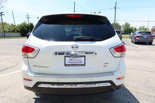 Moonlight White 2014 Nissan Pathfinder SL