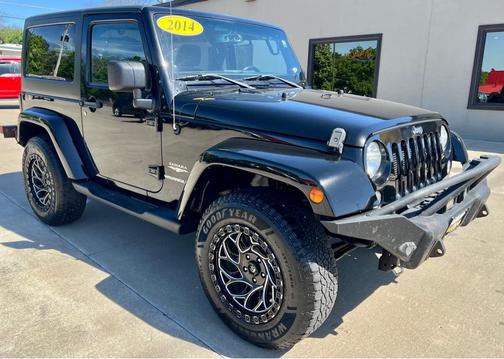 Black Clearcoat 2014 Jeep Wrangler Sahara