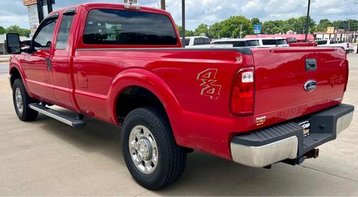 RED 2012 Ford F-250 XLT
