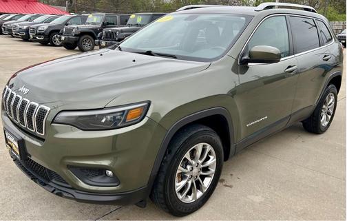Olive Green Pearlcoat 2020 Jeep Cherokee Latitude Plus