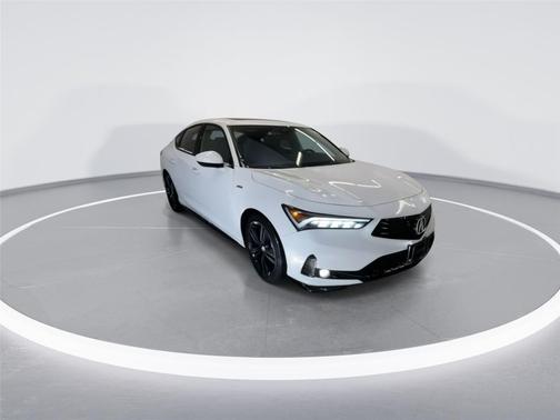 Platinum White Pearl 2026 Acura Integra FWD A-Spec