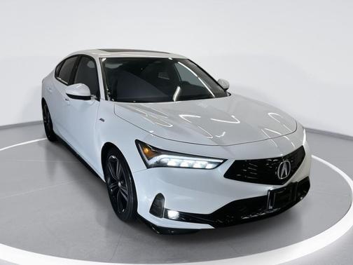 Platinum White Pearl 2026 Acura Integra FWD A-Spec