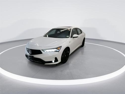 Platinum White Pearl 2026 Acura Integra FWD A-Spec