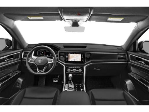 Deep Black Pearl 2023 Volkswagen Atlas Cross Sport 3.6L V6 SEL R-Line