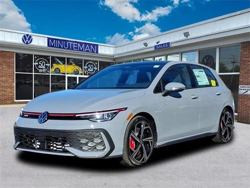 Moonstone Gray 2026 Volkswagen Golf GTI 2.0T SE Hatchback