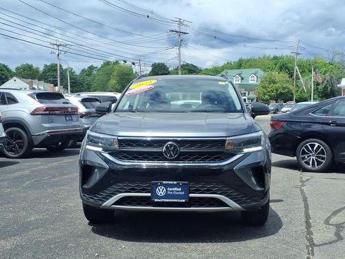 Platinum Gray Metallic 2023 Volkswagen Taos 1.5T S