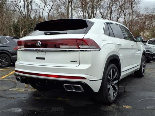 Opal White Pearl Effect 2025 Volkswagen Atlas Cross Sport 2.0T SEL Premium R-Line