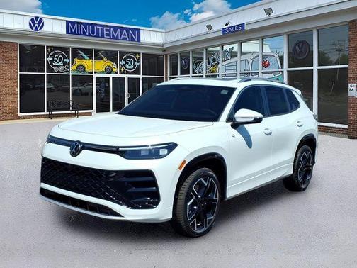 Opal White Pearl 2026 Volkswagen Tiguan 2.0T SEL R-Line Turbo
