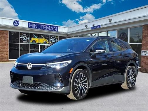 Deep Black Pearl Effect 2025 Volkswagen ID.4 Pro SUV