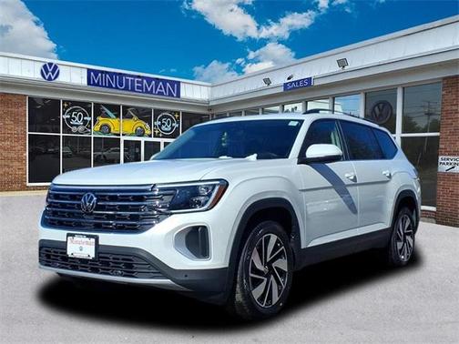 Opal White Pearl 2026 Volkswagen Atlas 2.0T SE W/TECHNOLOGY SUV