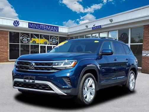 Tourmaline Blue Metallic 2023 Volkswagen Atlas 2.0T SE