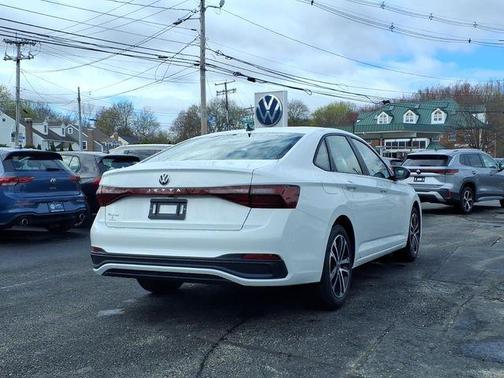 Pure White 2026 Volkswagen Jetta 1.5T Sport