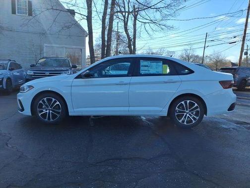 Pure White 2026 Volkswagen Jetta 1.5T Sport
