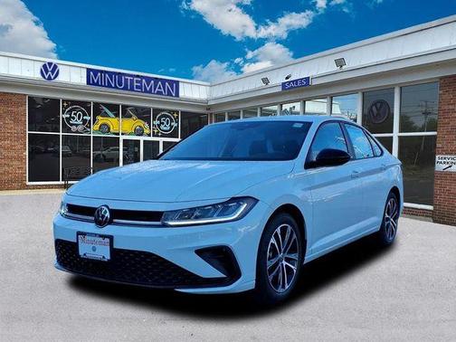 Pure White 2026 Volkswagen Jetta 1.5T Sport