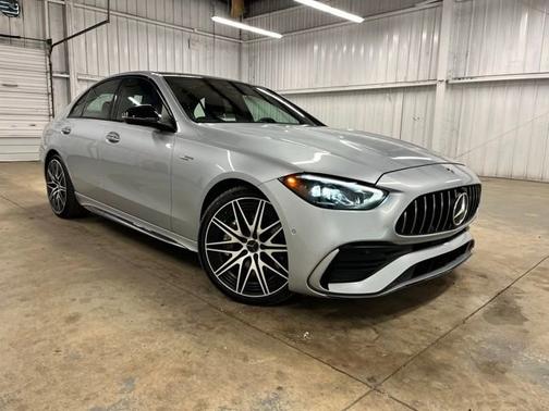 Cirrus Silver Metallic 2023 Mercedes-Benz AMG C 43 4MATIC