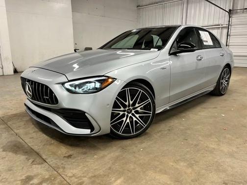 Cirrus Silver Metallic 2023 Mercedes-Benz AMG C 43 4MATIC