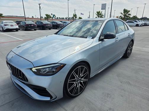 Cirrus Silver Metallic 2023 Mercedes-Benz AMG C 43 4MATIC