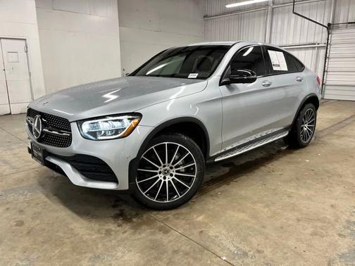Cirrus Silver Metallic 2023 Mercedes-Benz GLC 300 4MATIC Coupe