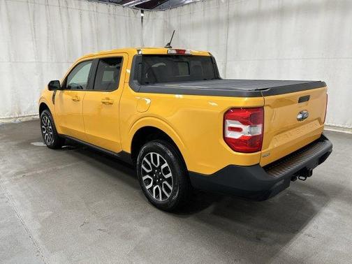 Orange 2022 Ford Maverick Lariat