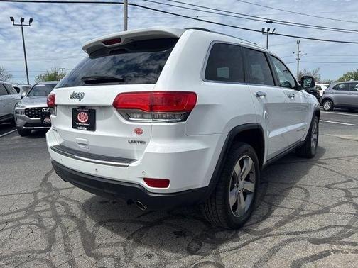 Bright White Clearcoat 2014 Jeep Grand Cherokee Limited
