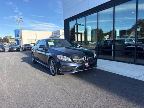 Blue 2017 Mercedes-Benz C-Class C 300 4MATIC
