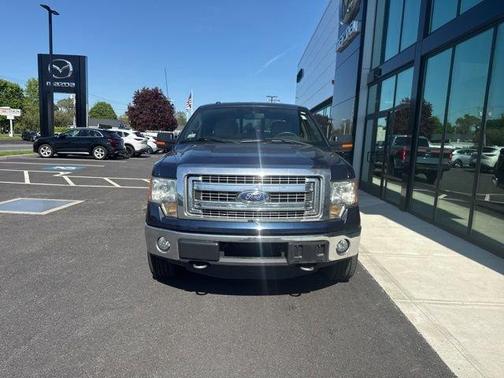 Blue 2013 Ford F-150 XLT