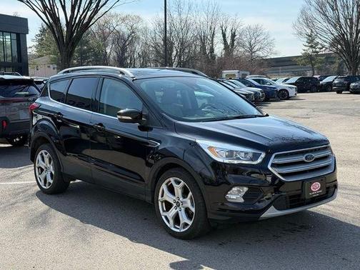 Black Metallic 2019 Ford Escape Titanium