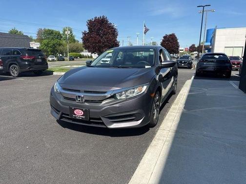 Gray 2016 Honda Civic EX