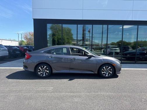 Gray 2016 Honda Civic EX