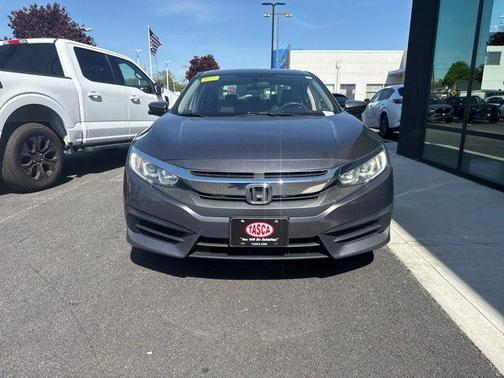 Gray 2016 Honda Civic EX