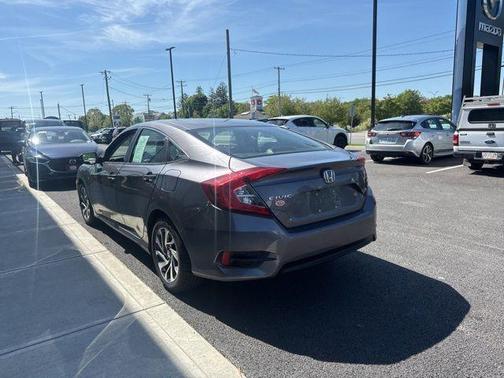 Gray 2016 Honda Civic EX