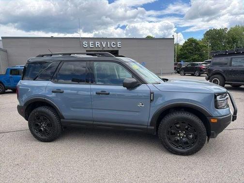 Azure Gray Metallic 2025 Ford Bronco Sport Outer Banks