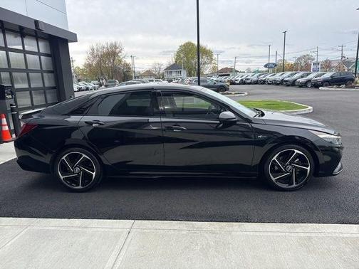 Onyx Black 2023 Hyundai ELANTRA N Line