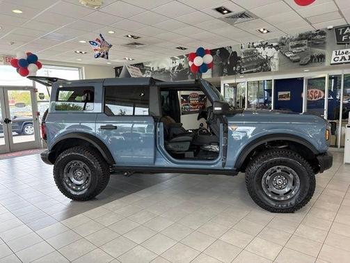 Azure Gray Metallic 2025 Ford Bronco Badlands