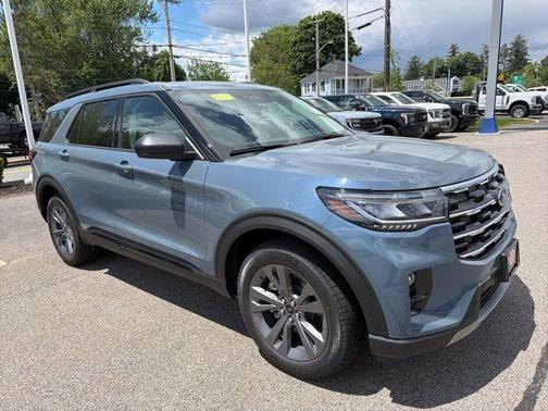 Vapor Blue Metallic 2026 Ford Explorer Active