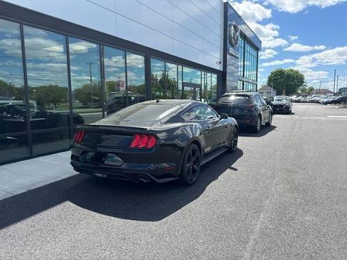 Shadow Black 2021 Ford Mustang EcoBoost Premium